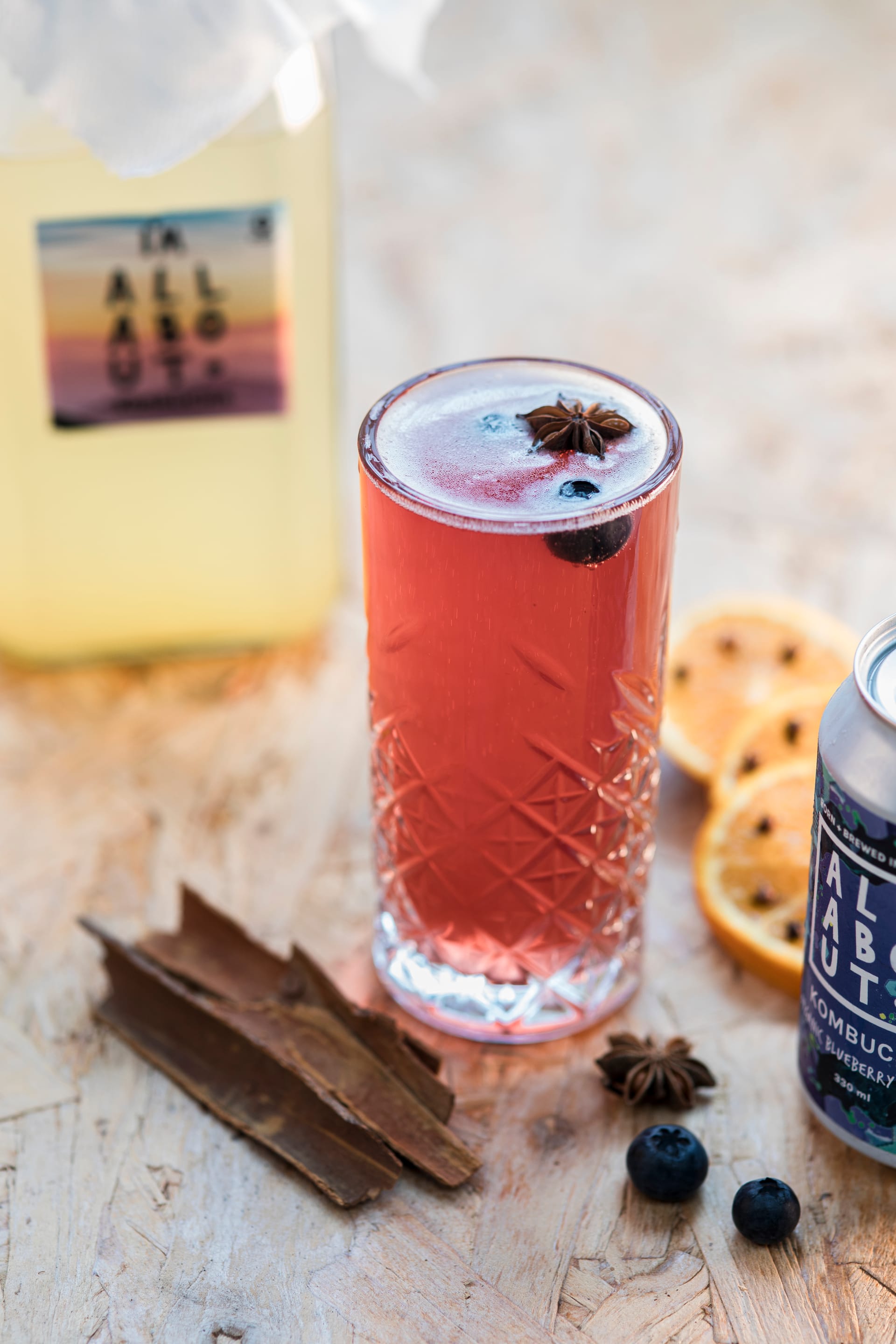 All About Kombucha's Mulled Kombucha Cocktail