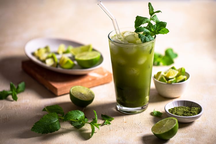 You need to Try this Refreshing Matcha Mojito